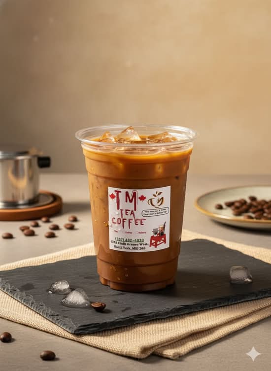 Black White Coffee / Cà Phê Sữa Đá