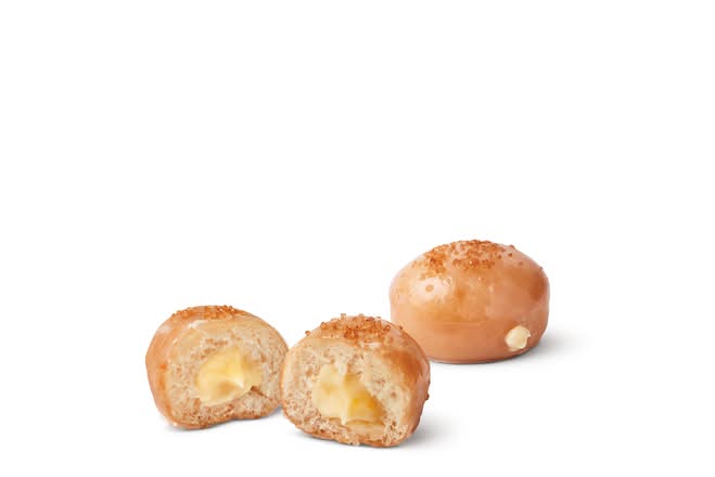 Timbit à la crème brûlée