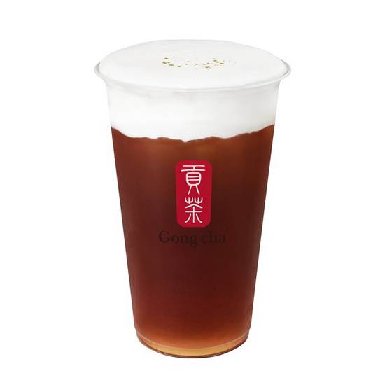 Milk Foam Brewed Tea