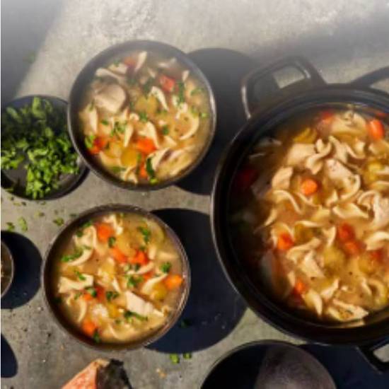 Homestyle Chicken Noodle Soup - Group