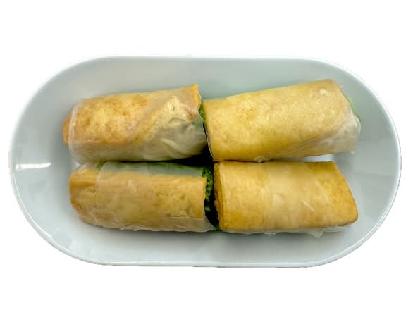 72. Vegetarian Salad Rolls (Gối Cuốn Chay) (2 Rolls)