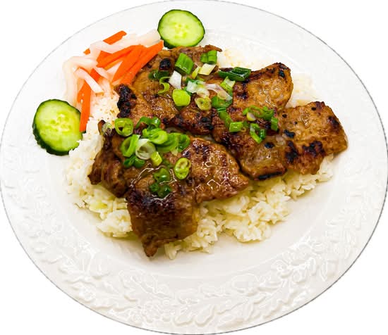 52. Pork Chop on Rice (Cơm Tấm Sườn)