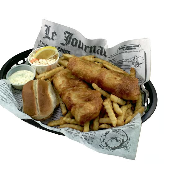 Fish and Chips - Dîner / Fish and Chips - Dinner