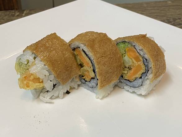 Fried Tofu Dragon Roll