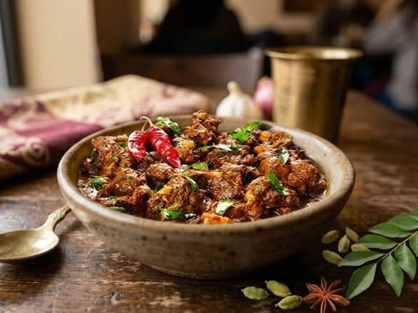 Lamb pepper fry