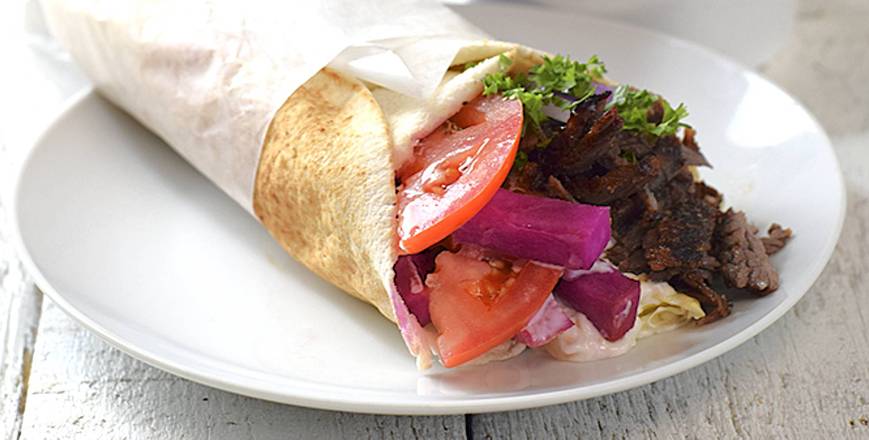 Pita Shawarma (Boeuf) / Shawarma Pita (Beef)