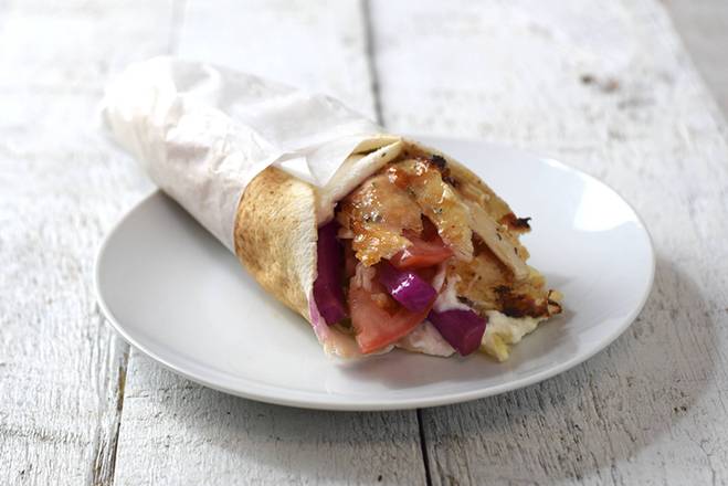 Pita Shish Taouk (Poulet) / Shish Taouk Pita (Chicken)
