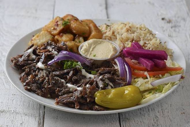 Assiette Shawarma (Boeuf) / Shawarma Platter (Beef)