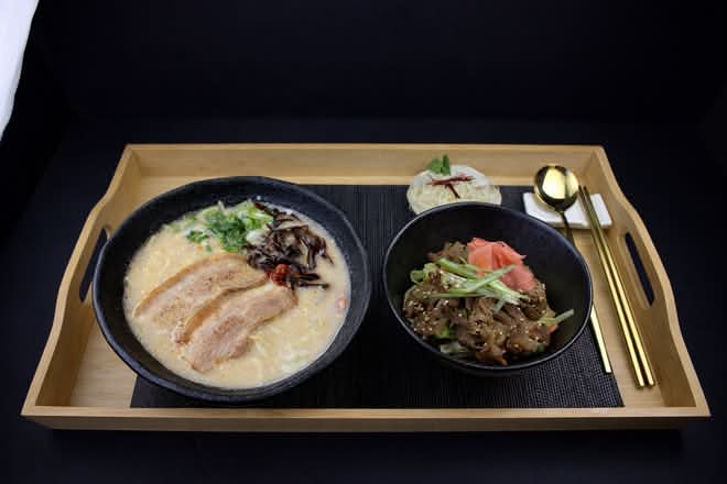 Ramen With Butadon Bowl (BBQ Pork)