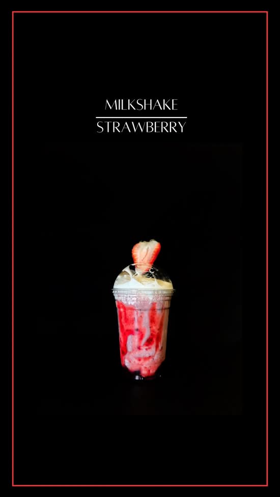 Strawberry shake