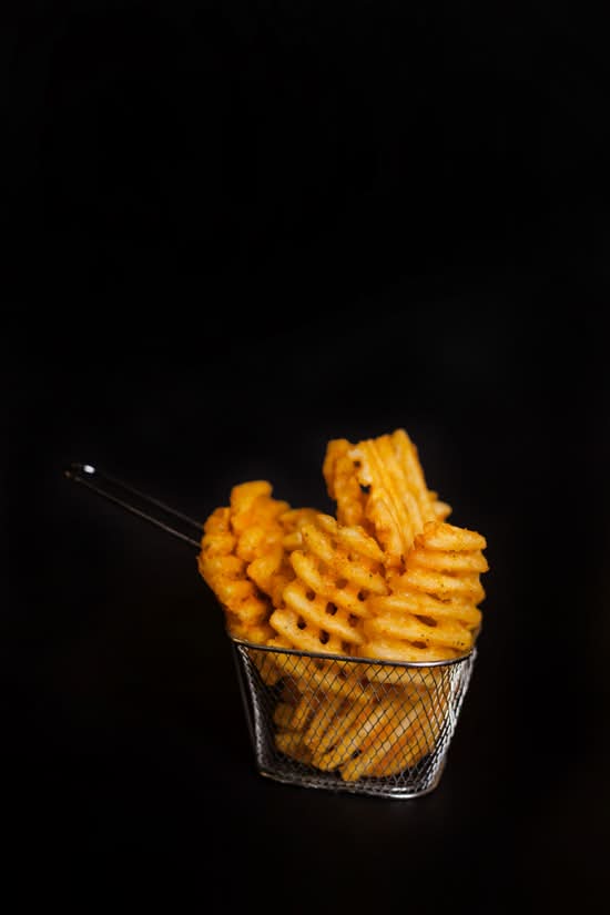 Waffle fries