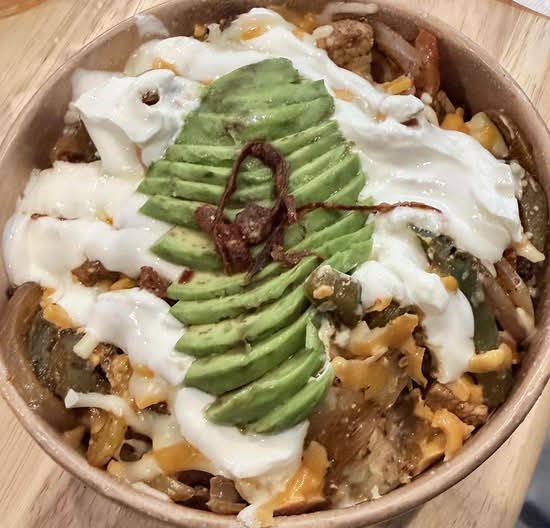 Chicken Fajita Papa Loca