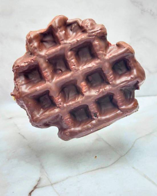 Dark Chocolate Covered Liège Waffle
