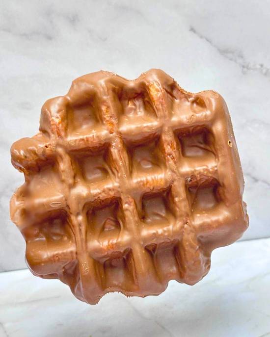 Milk Chocolate Covered Liège Waffle
