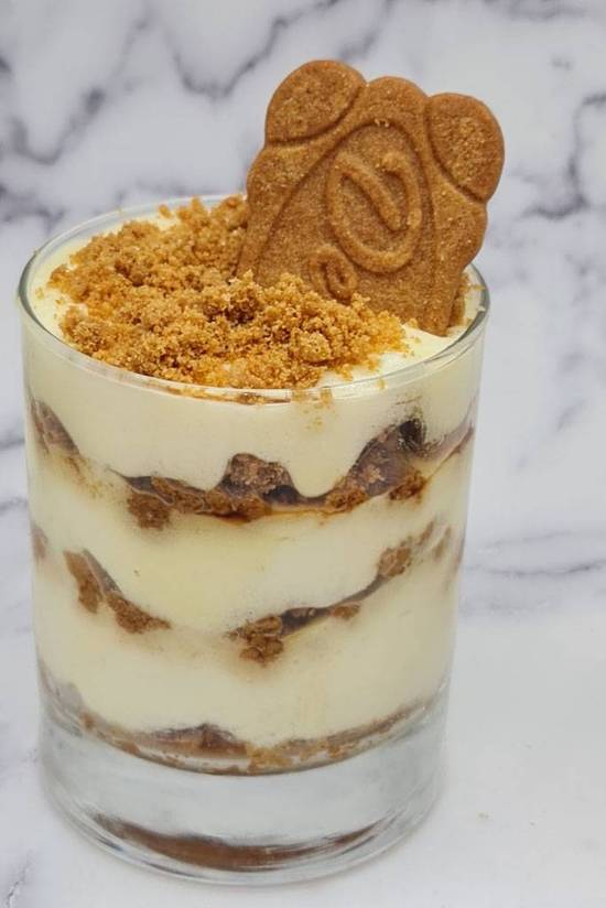 Tiramisu speculoos caramel