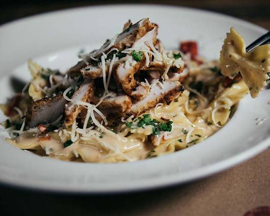 Asiago Chicken Bow-Ties