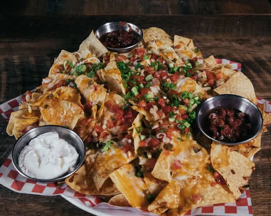 Loaded Chicken Tinga Nachos
