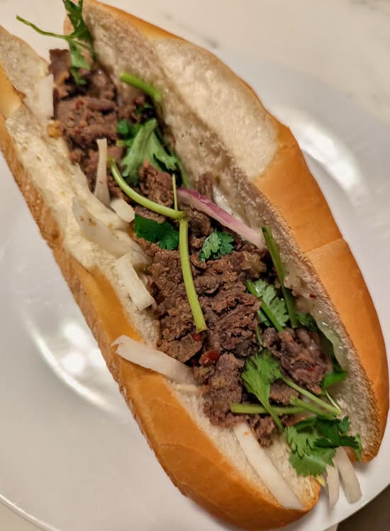 Lemongrass Steak Sub