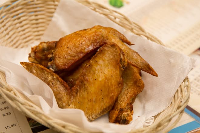 3 Fried Lemongrass Chicken Wings (5 pcs)
