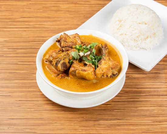 38 Malaysian Chicken Curry with Rice