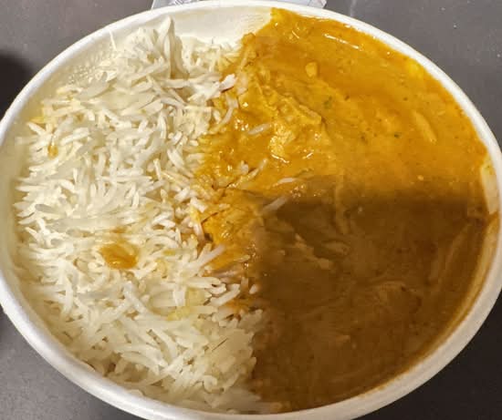 Butter Chicken Rice Bowl