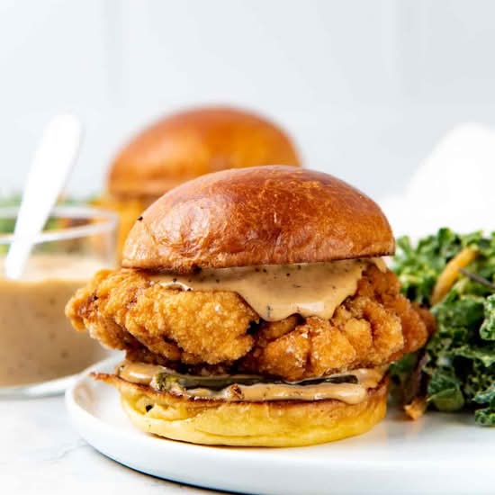 Fried Chicken Burger