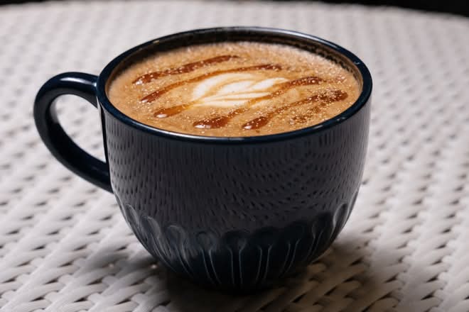 Canadian maple latte
