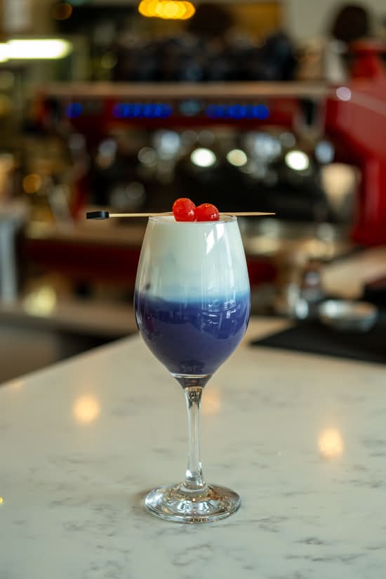 Blue Raspberry Matcha