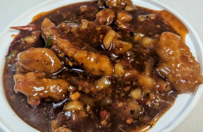 Chicken with Black Bean Sauce