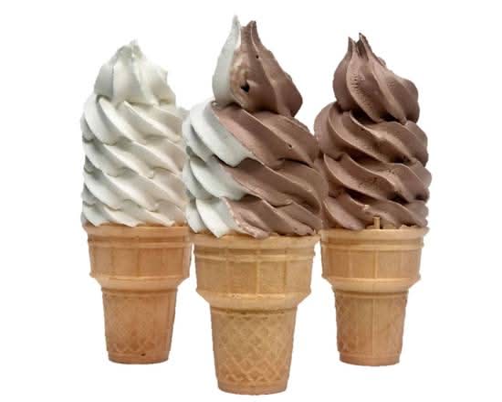 Crème glacée molle