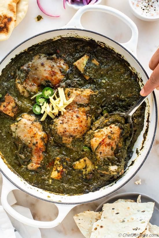 Saag Chicken
