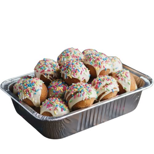 Pan of Cake Donuts Holes (serves 10)