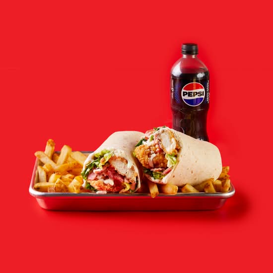Tender Caesar Wrap Combo