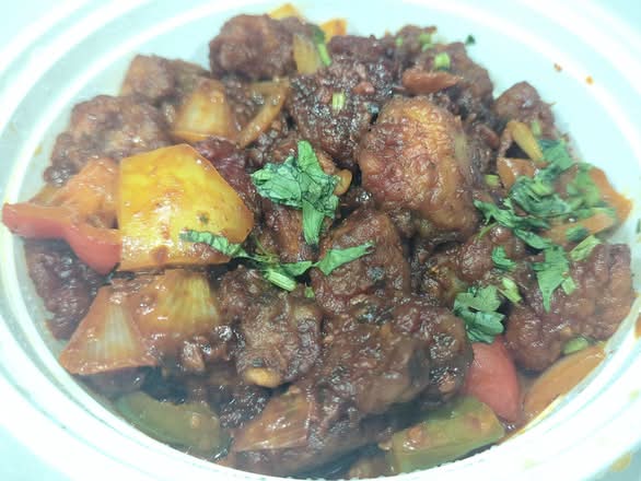 Chilli chicken dry