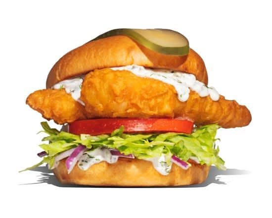 Crispy Fish Burger