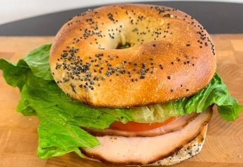 Build Your Own Turkey Breast Bagel