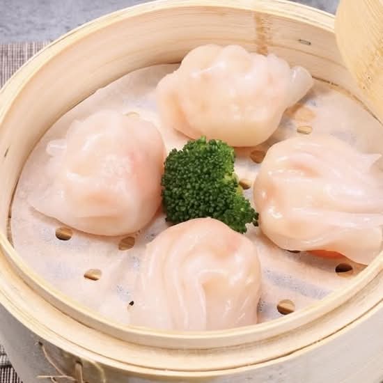 Dumplings aux crevettes vapeur / Steamed Shrimp Dumplings 蒸虾饺