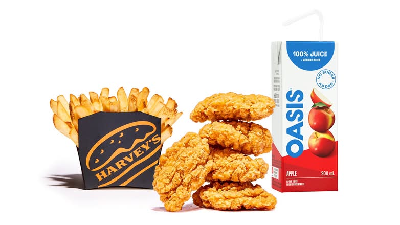 Kids Chicken Nuggets (5) Combo 760-980 cals
