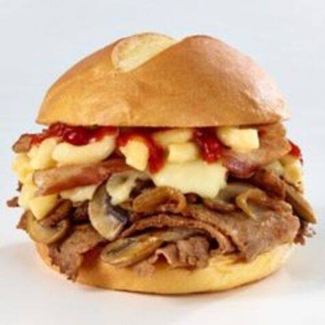 THE MAC & CHEESE STEAK
