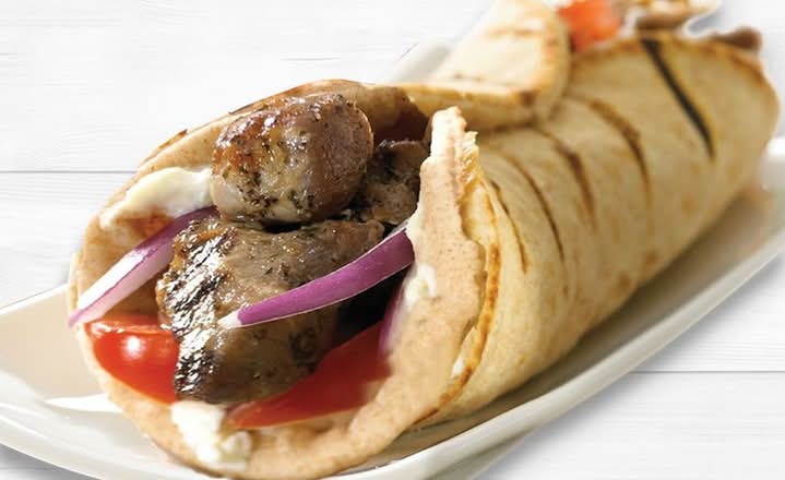 Pork Souvlaki Pita