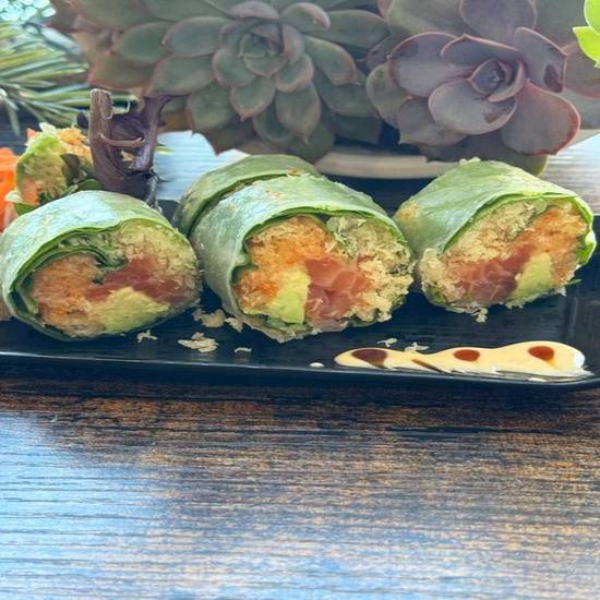 68.Maki de Tartare Épicé au Saumon / Spicy Salmon Tartare Maki