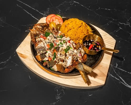 Sizzling Bangus sisig