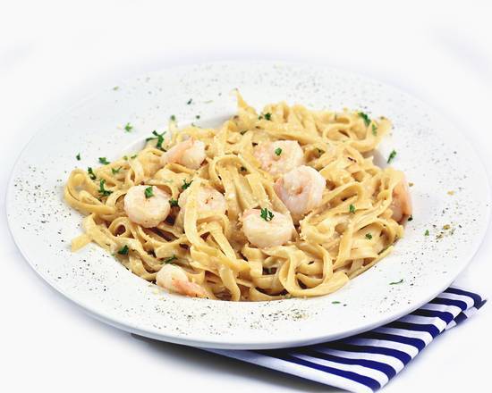 Crevettes Alfredo/ Shrimp Alfredo