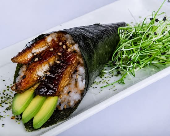 BBQ Eel & Avocado Handroll (1pc)
