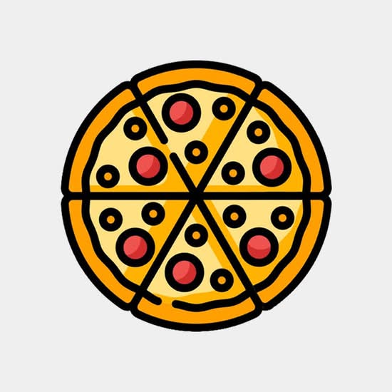 Pizza grande 14"