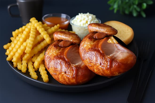 Demi poulet (2 poitrines)