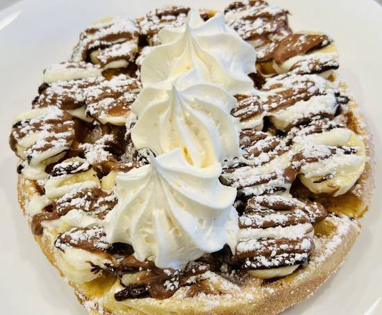 Chocolate Banana waffle