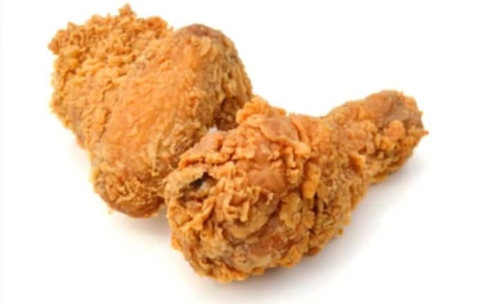2 piece fried chicken