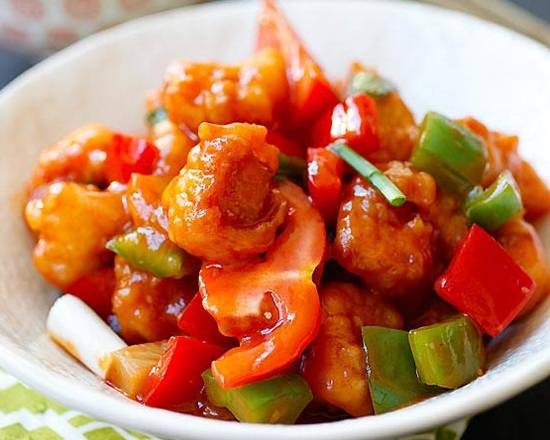 40. Sweet and Sour Chicken