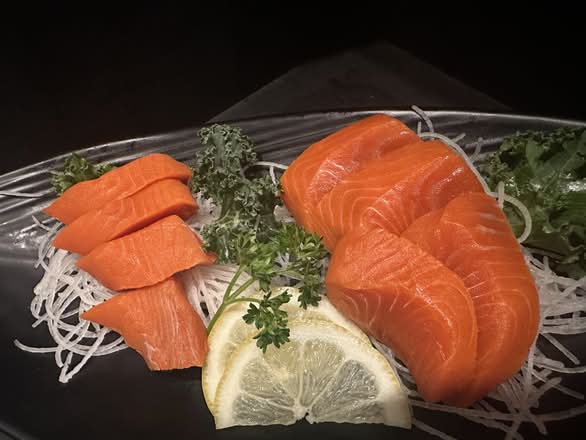 Wild Sockeye Salmon Sashimi